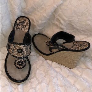 Jack Rogers Wedge Sandals